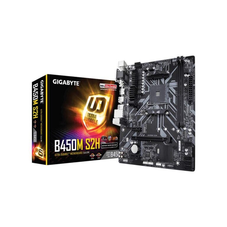 Gigabyte Amd B M S H Ultra Durable Motherboard With Realtek Gbe Lan