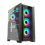 Ant Esports ICE-170TG Gaming Cabinet (Black)