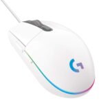 Logitech G203 Lightsync RGB Gaming Mouse (White)