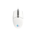 Logitech G203 Lightsync RGB Gaming Mouse (White)