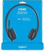 Logitech H340 Wired Black Headphone